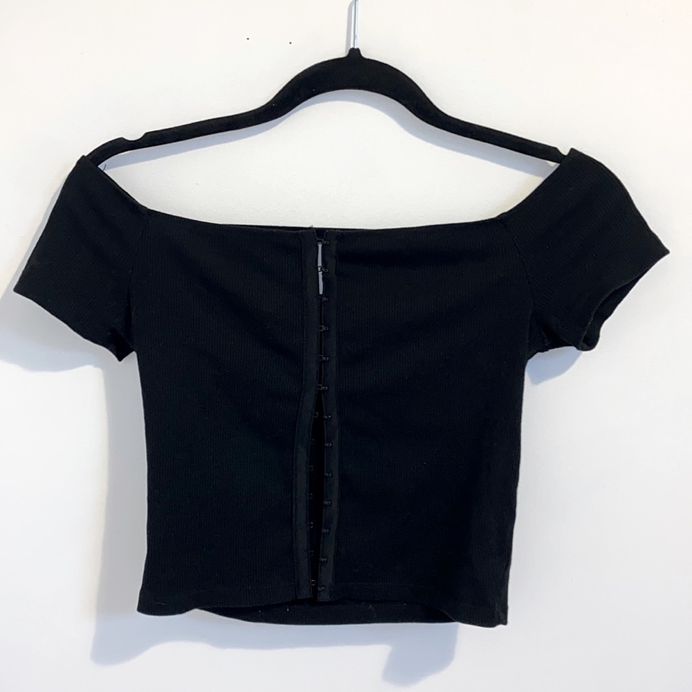 Topshop off the shoulder Top
